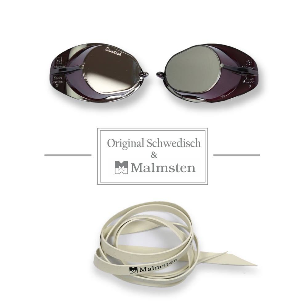 Metallic cheap swedish goggles