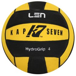 Wasserball-Kap7 Grösse 4-gelb/schwarz