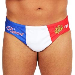 Herren Wasserballhose-France patriot 1