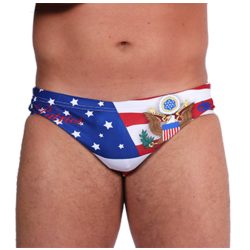 Men's waterpolo suit - USA patriot - 2