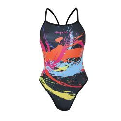 WOMEN'S THIN STRAP SWIMSUIT - Maple